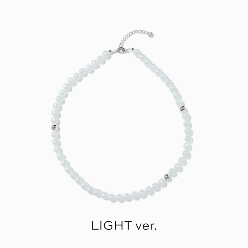 [MIDNIGHT MOMENT.] Cube Pearl Necklace ★すぐ品切れ★ MIDNIGHT MOMENT.] Cube Pearl Necklace ☆大人気☆