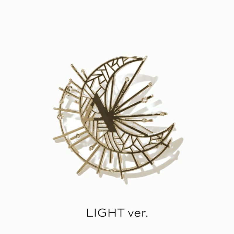 1st Anniversary Logo Brooch(Gold)-LIGHT ver.- | A.MOON